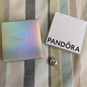 Pandora Disney charm Mickey and Minnie head
